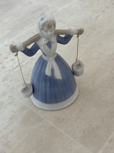 Porzellan figur tischglocke - porzellan,