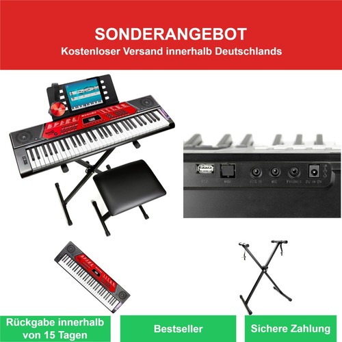 Rockjam rj6170 keyboard - rockjam,
