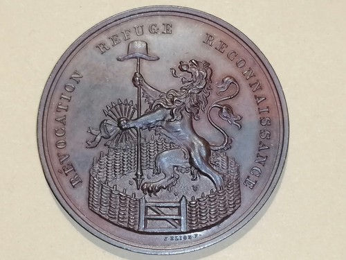 Hugenotten medaille 1885 - 1885, j