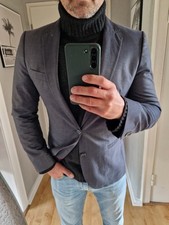 HUGO Boss Herren Sakko Seide