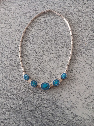 Collier halskette silber - halskette,
