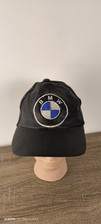 Vintage 80s 90s BMW Leather Cap Hat Big Logo