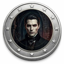 2 Euro Farb-Münze - Dark