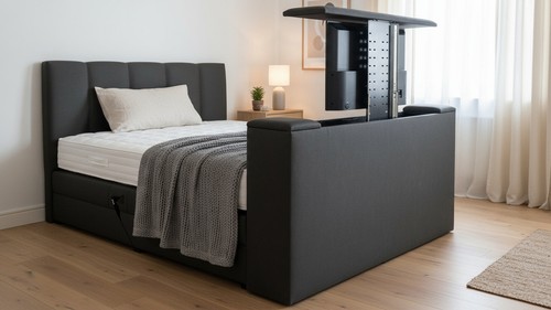 Paara boxspringbett mit - mit, motor