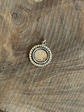 Gold 333, Ägypten Goldmedaille Nofretete Regina, Kette Anhänger Unikat