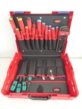 Knipex Werkzeug Kiste Elektriker Koffer Swiss Tools Zangen Crimp Garant TOP # W