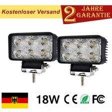 2x 18W Led Arbeitsscheinwerfer