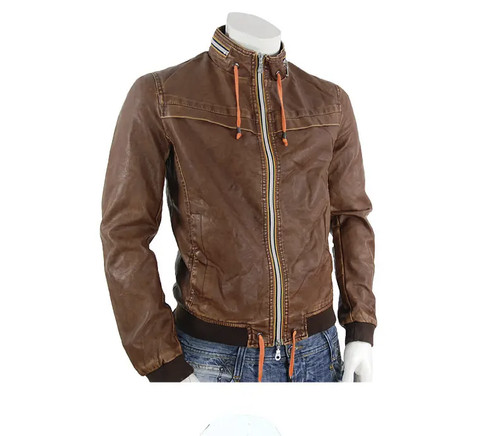 Bikerjacke kunstleder - bikerjacke,
