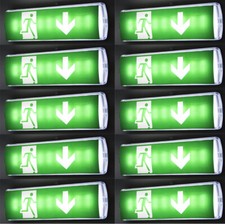 10x LED Notleuchte