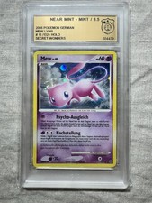 Pokemon Mew Lv.40 15/132 Rätselhafte Wunder Holo Rare DE GSG 8.5 Mint PSA 9 