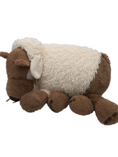 Nici Jolly Wolf im Schafspelz Kissen 40 cm Plüsch Kuscheltier braun beige selten