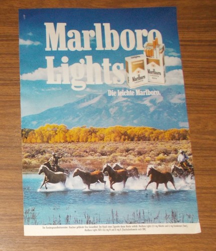 Seltene werbung marlboro - seltene,