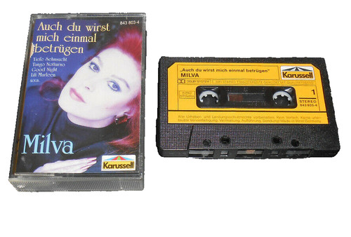 Milva musikkassette auch - -,