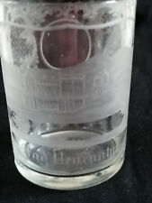 Andenken Biedermeier Becher