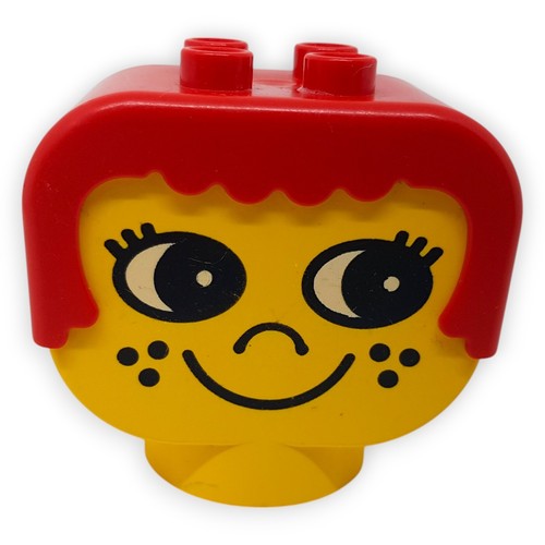 Lego duplo kopf - duplo, rote