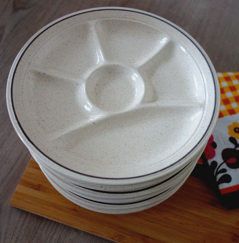 Fondueteller teller raclette - 6,