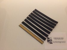 Samtstreifen/Samtlippen für Plattenwaschmaschinen 8er Set! Hannl,Okki Nokki,u.a.