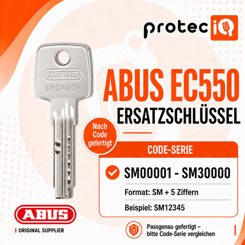 Abus ec550 ersatzschlüssel - abus,