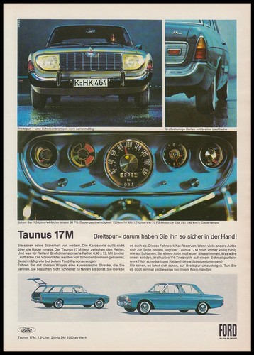 Ford taunus 17m reklame - ford, p5