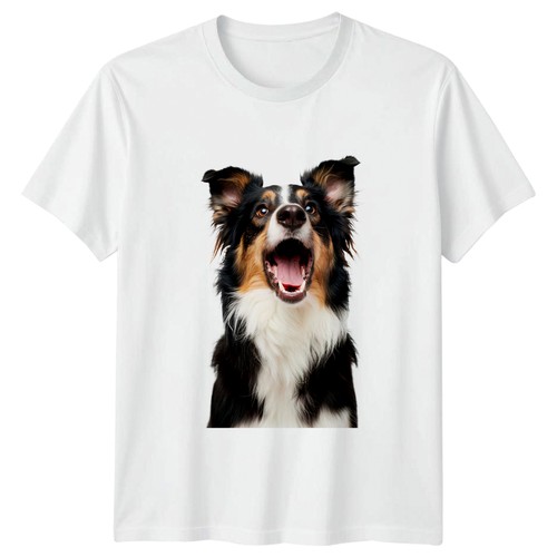 Happy excited dog grafik - happy,