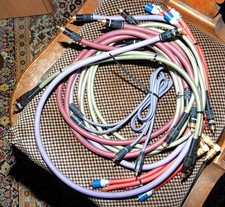 hochwertige Audio  Stereo Kabel; Nachlass eines HiFi Enthusiasten; u.a. Oehlbach