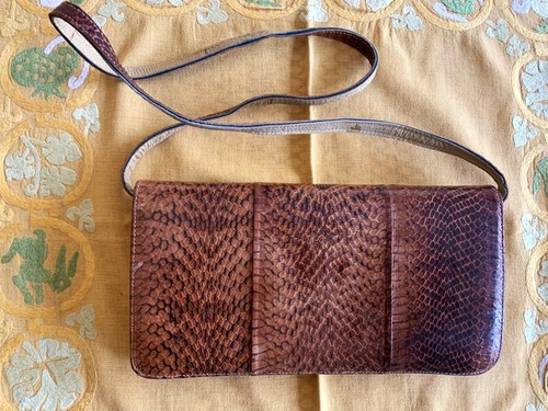 Vintage echte schlangenleder - vintage,