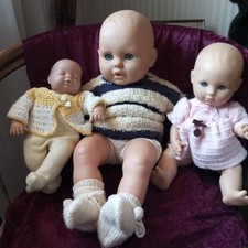 Konvolut Puppen Zwei Zapf Eine