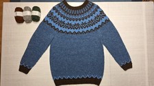 Klassischer Islandpullover