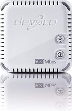 Devolo dLAN 500 WiFi Powerline, Internet über die Steckdose, WLAN, 1x LAN Port