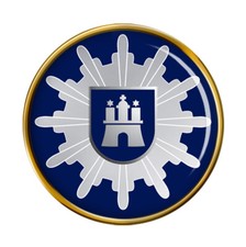 Polizei Hamburg Anstecker Abzeichen