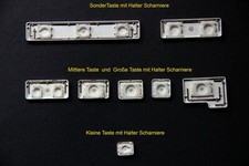 Tastatur  Ersatz Taste mit Halter-Scharniere Einzeln für Sony Viao PCG Laptop.