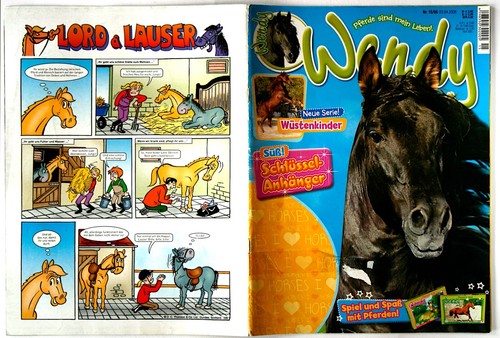 Wendy mädchen pferde - mädchen, comic