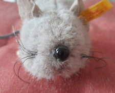 Steiff Stofftier Maus 056253 Knopf im Ohr mit Schwanz 20 cm