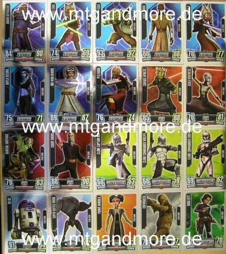 Star wars force attax serie - star,