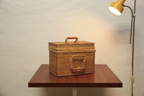 Toller alter picknickkorb - toller,