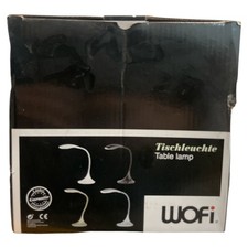 Wofi LED Tischleuchte Schwarz 5,5W, 420lm 3000K,  3 Stufen
