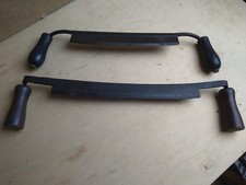 2 Zieheisen Schälmesser Zugmesser Ziehhobel alt antik Deko 