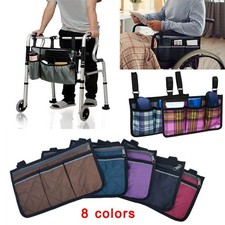 Armlehne Walker Tasche Zubehör Korb Rollstuhl Rollator Beutel für Ältere Große