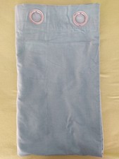 1 Stück IKEA Sanela Ösen-Vorhang Samt Vorhang türkis Baumwolle top Zustand