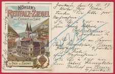 21/303 AK DACHZIEGEL MITTWEIDA MARKERSDORF ZWICKAU WEINHEIM STENN DACH SAND 1907