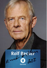 Autogramm - Rolf Becker (In aller Freundschaft)