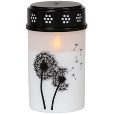Led grave light with - with, motif