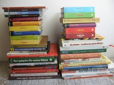 42 Kochbücher bunte Mischung