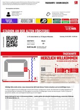 Sammler Ticket 1. FC Union
