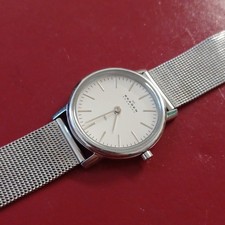 "Skagen" - of Denmark - Slim Quartz - Edelstahl-Damenuhr - "18SSLC" !!!