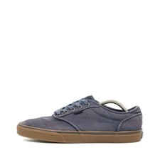 VANS Herren Classic Low Sneaker Dunkelblau Canvas Wall Skateschuh EU 44.5