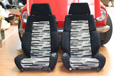 2 Recaro Idealsitz C mit original Recaro Stoff Retro super Zustand