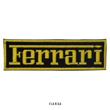 FERRARI Buchstaben Aufnäher