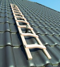 Dachleiter Holz Dachdecker auflegeleiter 2,30m