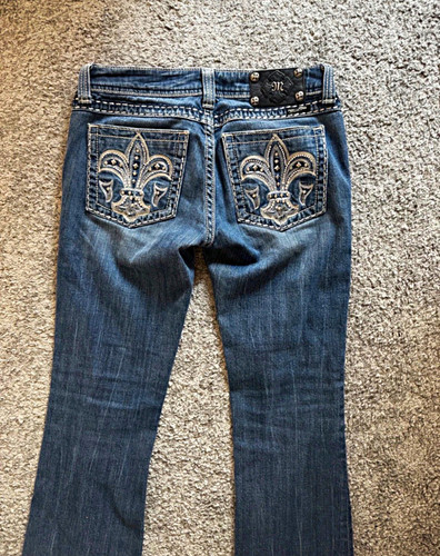 Miss damen bootcut jeans - me,